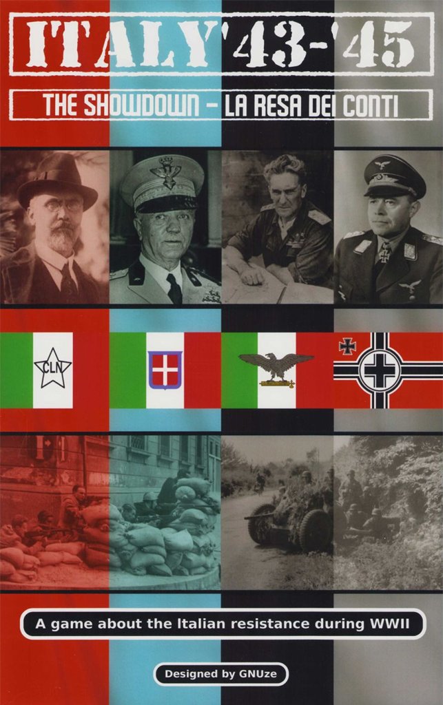 ITALY ’43-’45: La Resa Dei Conti board game cover