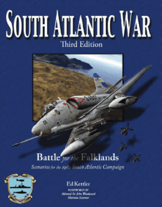 South Atlantic War: Battle for the Falklands – Scenarios for the 1982 South Atlantic Campaign board game cover