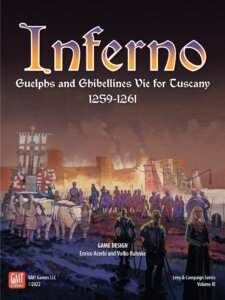 Inferno: Guelphs and Ghibellines Vie for Tuscany, 1259-1261 board game cover