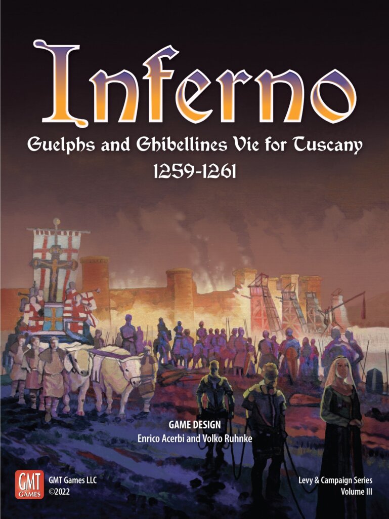 Inferno: Guelphs and Ghibellines Vie for Tuscany, 1259-1261 board game cover