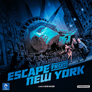 Escape from New York board game cover