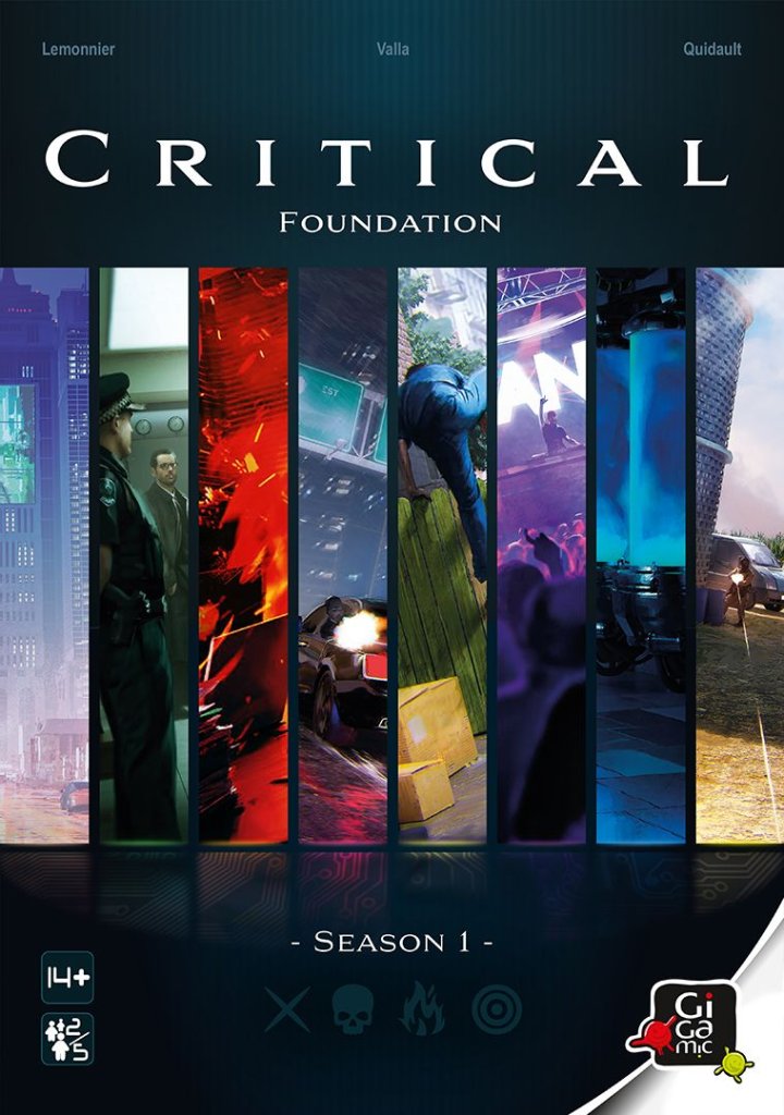 Critical: Foundation – Season 1 board game cover