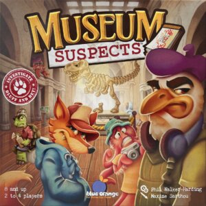 Museum Suspects board game cover