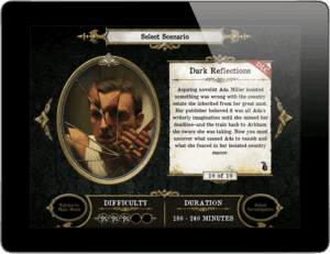 Mansions of Madness: Second Edition – Dark Reflections board game cover