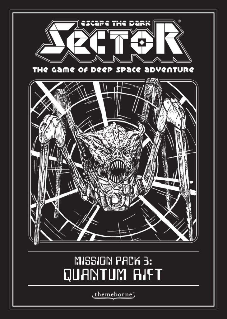 Escape the Dark Sector: Mission Pack 3 – Quantum Rift board game cover