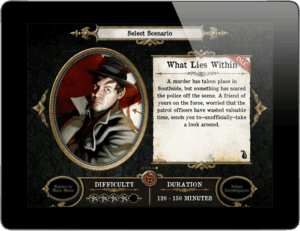Mansions of Madness: Second Edition – What Lies Within board game cover
