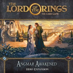 The Lord of the Rings: The Card Game – Angmar Awakened Hero Expansion board game cover