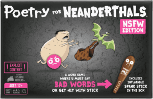 Poetry for Neanderthals: NSFW Edition board game cover