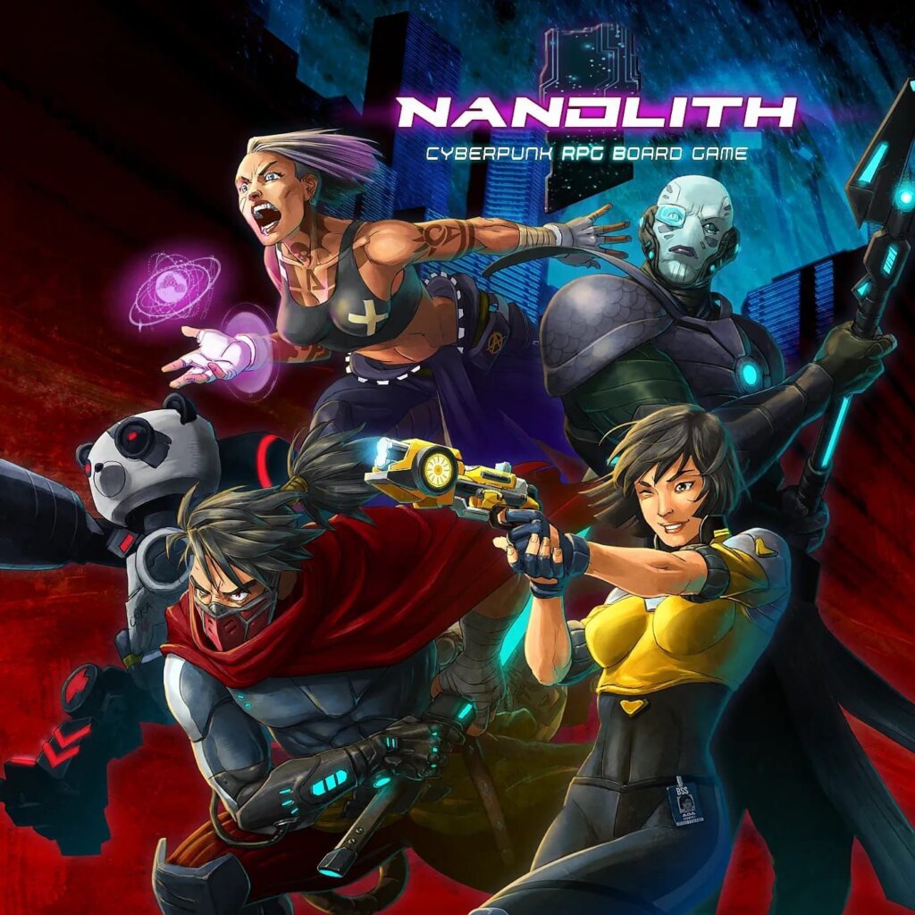 Nanolith board game cover