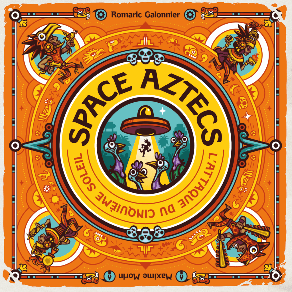 Space Aztecs board game cover