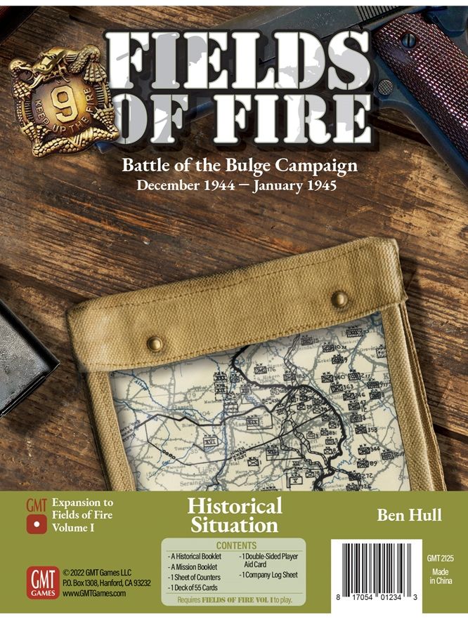 Fields of Fire: The Bulge Campaign board game cover