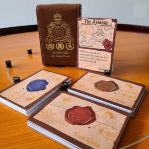 Crokinole Imperium board game cover