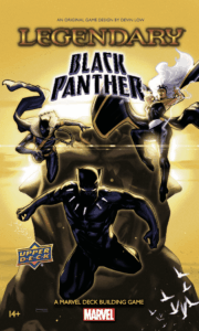 Legendary: A Marvel Deck Building Game – Black Panther board game cover