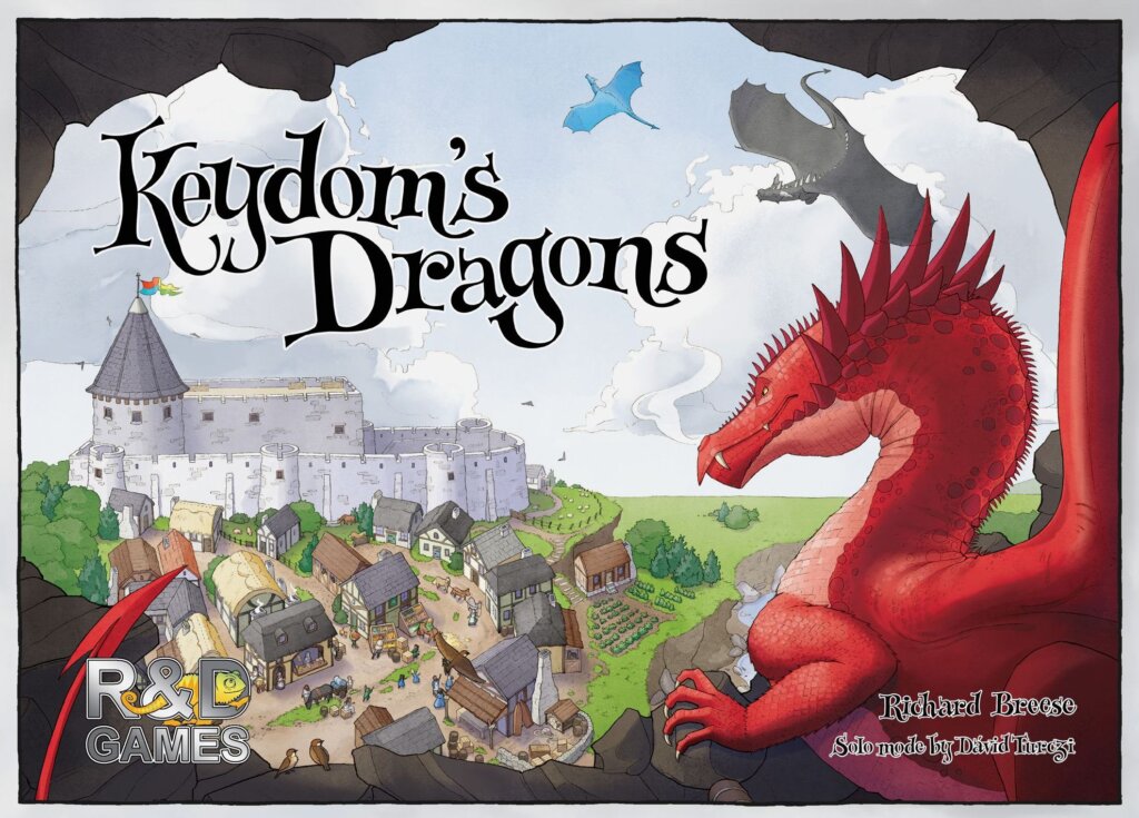 Keydom’s Dragons board game cover