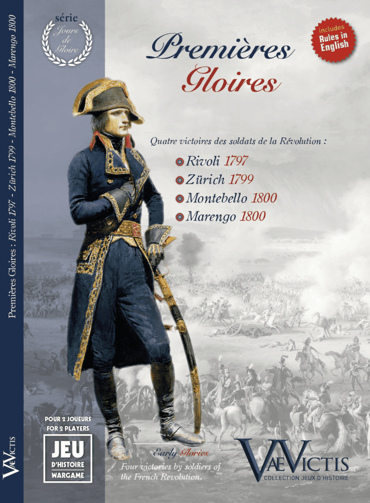 Premières Gloires board game cover
