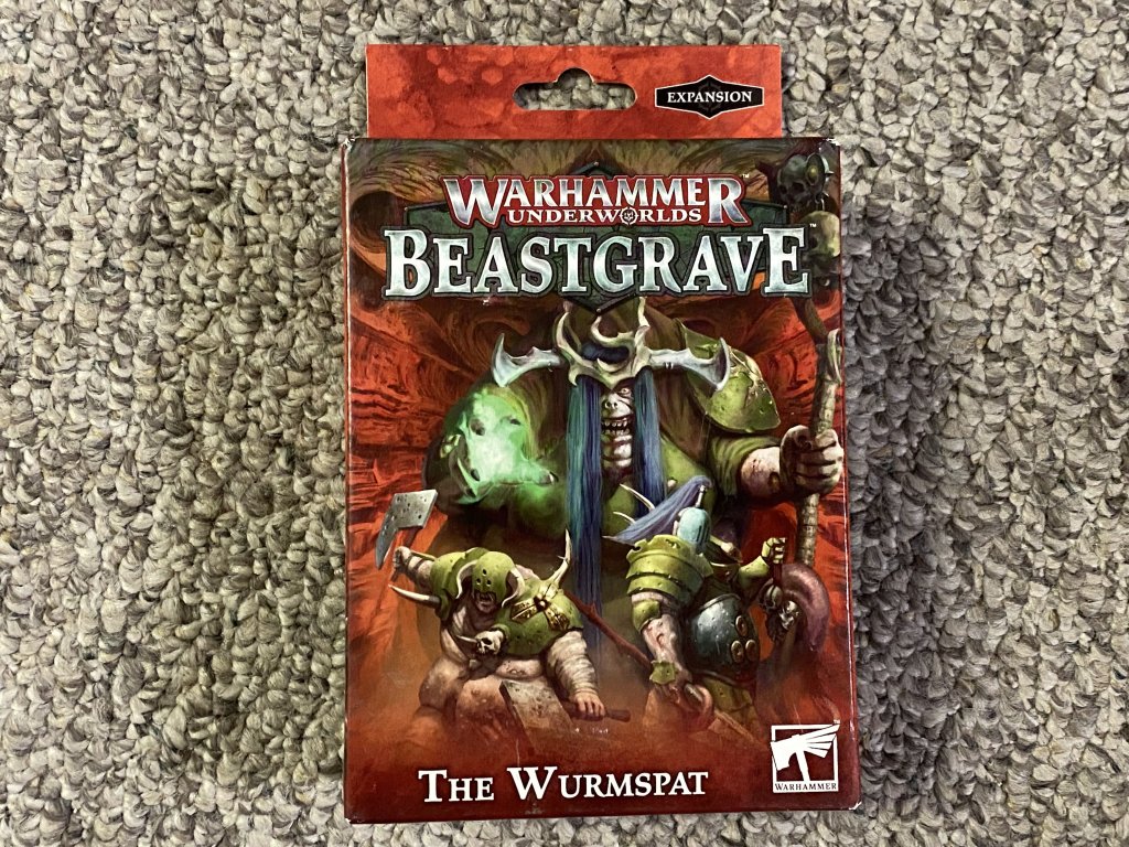 Warhammer Underworlds: Beastgrave – The Wurmspat board game cover