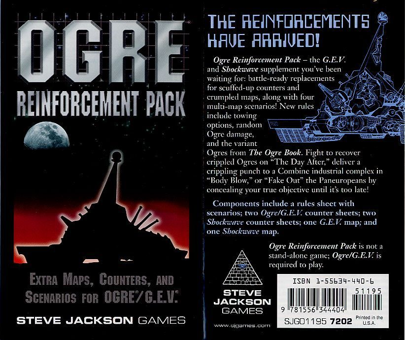 Ogre Reinforcement Pack board game cover