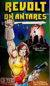 Revolt on Antares board game cover