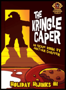 Holiday Hijinks #1: The Kringle Caper board game cover