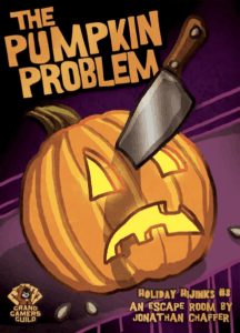 Holiday Hijinks #3: The Pumpkin Problem board game cover