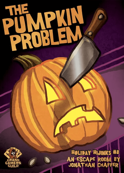 Holiday Hijinks #3: The Pumpkin Problem board game cover