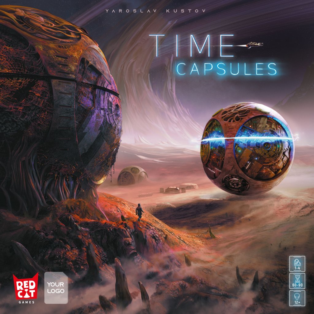 Time Capsules board game cover