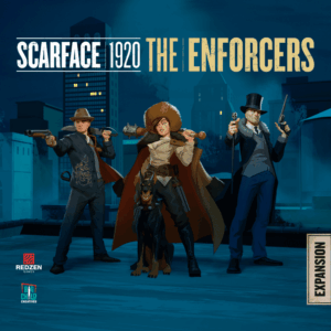 Scarface 1920: The Enforcers Expansion board game cover
