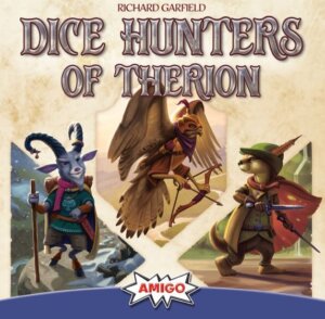 Dice Hunters of Therion board game cover