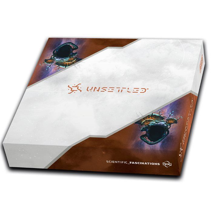 Unsettled: Scientific Fascinations board game cover