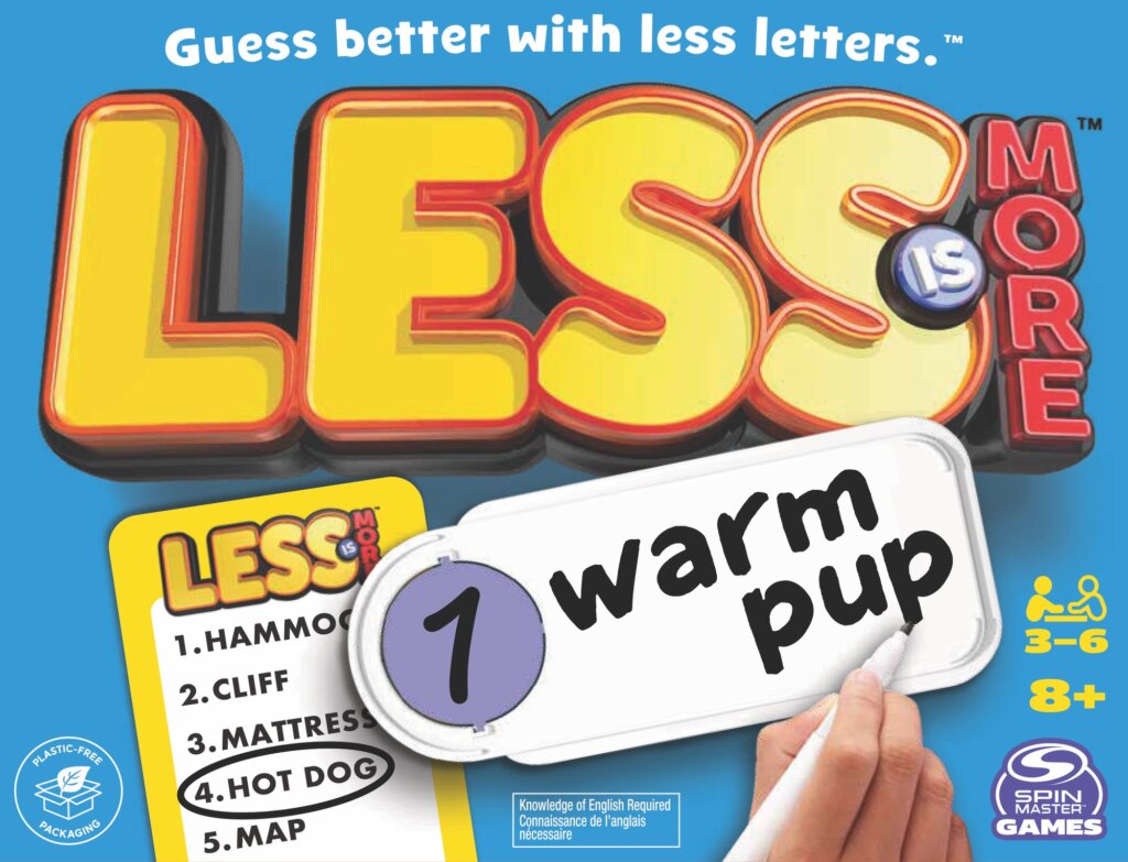 Less Is More board game cover