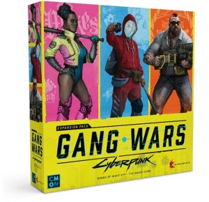 Cyberpunk 2077: Gangs of Night City – Gang Wars board game cover