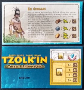 Tzolk’in: The Mayan Calendar – Tribes & Prophecies: Ek Chuah board game cover