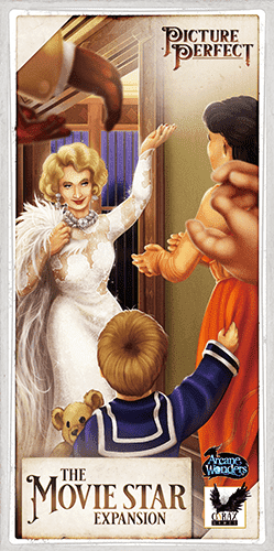 Picture Perfect: The Movie Star Expansion board game cover