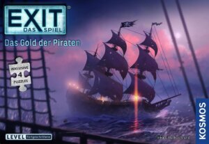 EXIT: Das Spiel + Puzzle – Das Gold der Piraten board game cover