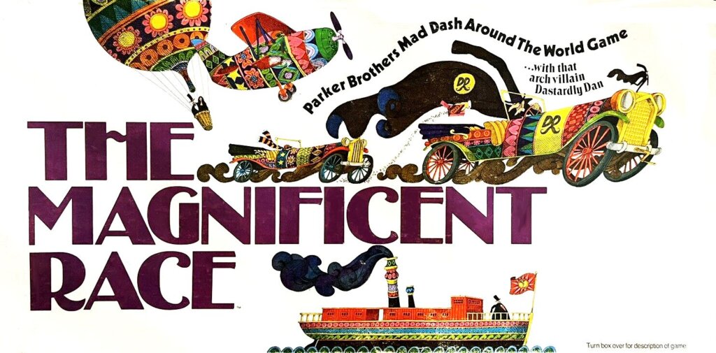 The Magnificent Race board game cover