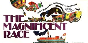 The Magnificent Race board game cover