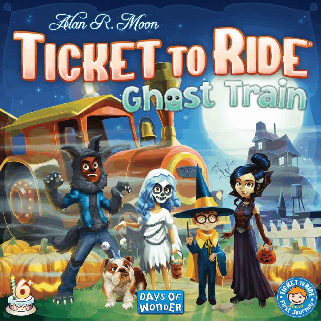 Ticket to Ride: Ghost Train board game cover