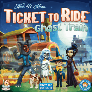 Ticket to Ride: Ghost Train board game cover