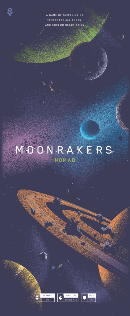 Moonrakers: Nomad board game cover