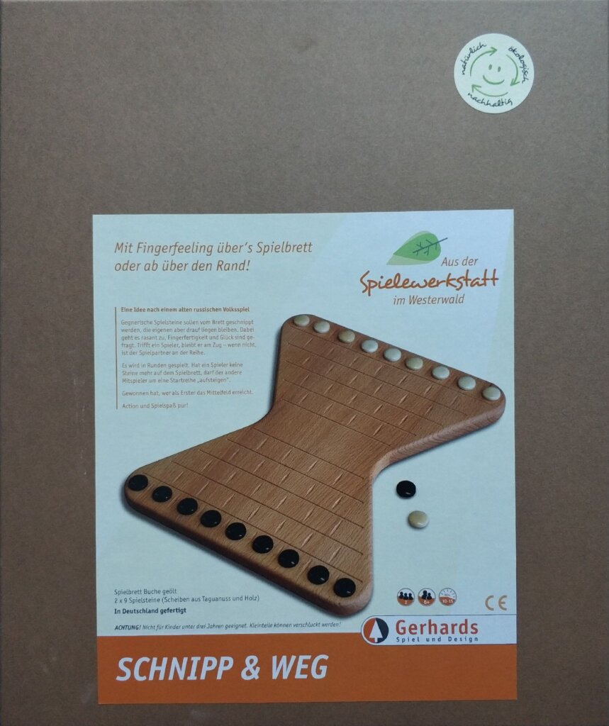 Schnipp & Weg board game cover
