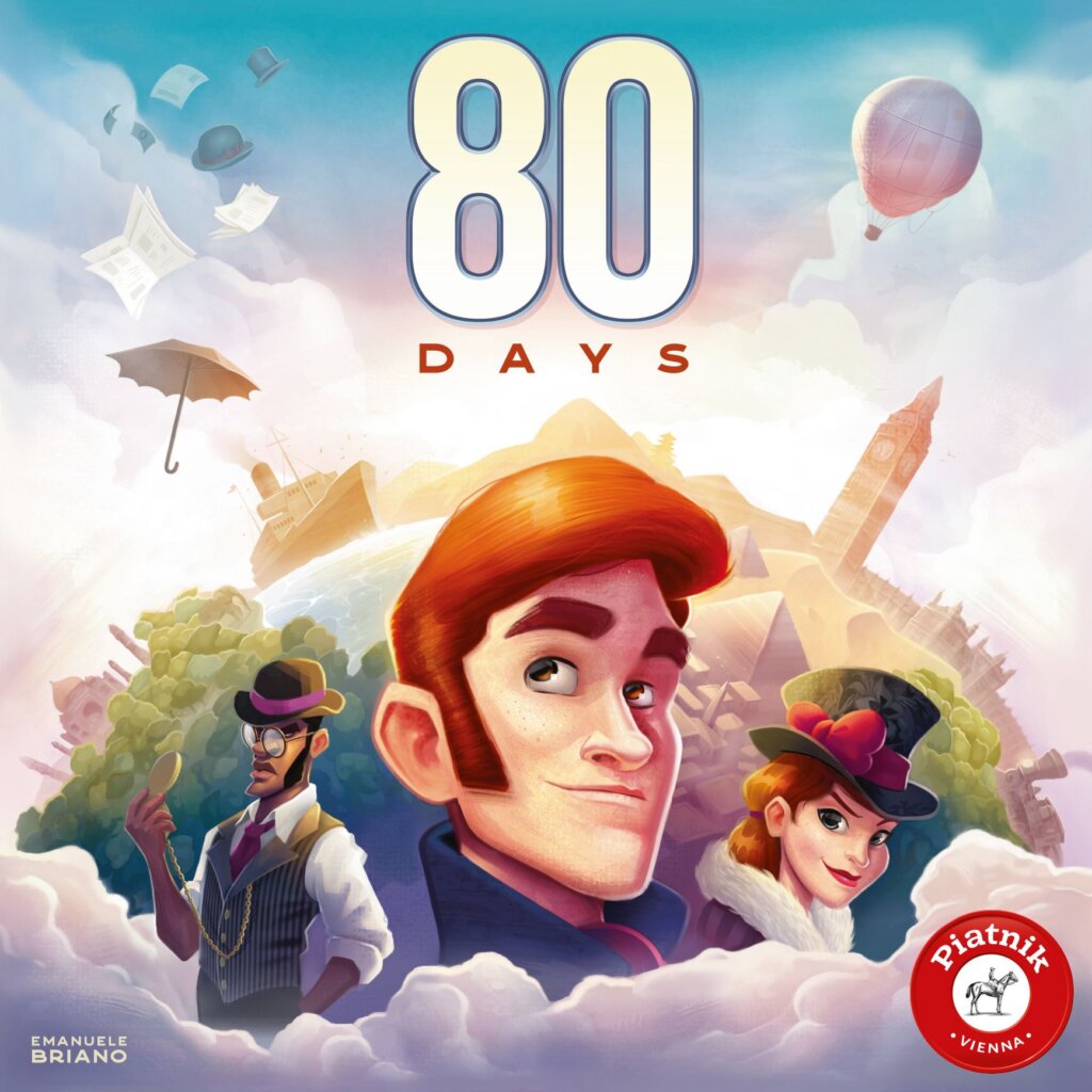 80 Days board game cover