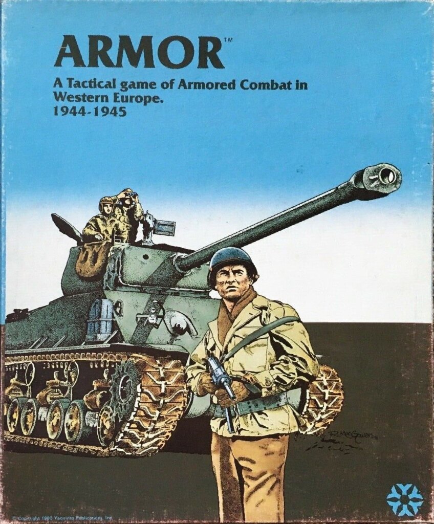 Armor: A Tactical Game of Armored Combat in Western Europe, 1944-1945 board game cover