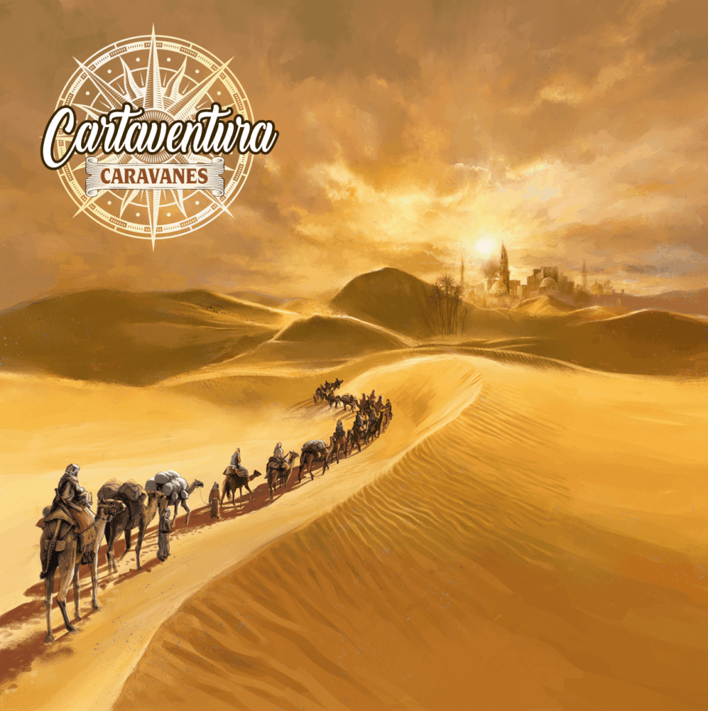 Cartaventura: Caravans board game cover