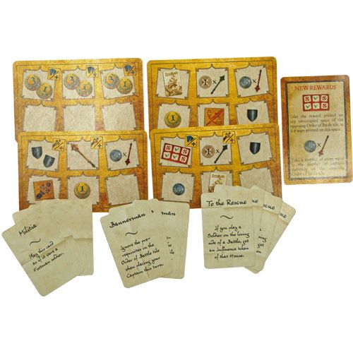 Dogs of War: Tactic Cards & Order of Battle Tiles board game cover