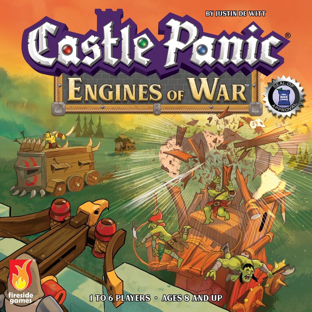 Castle Panic: Engines of War board game cover