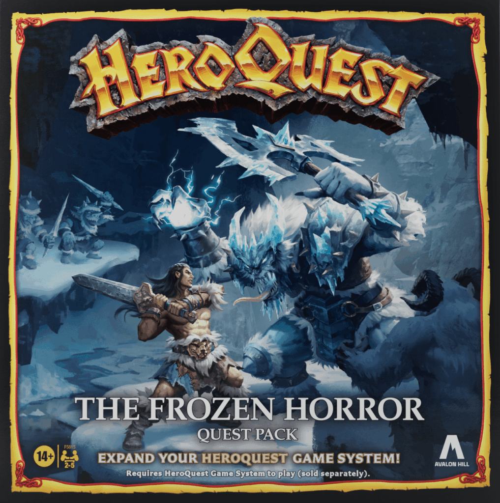 HeroQuest: The Frozen Horror board game cover