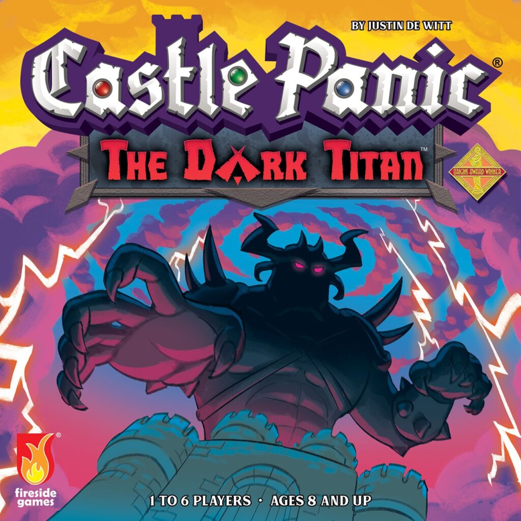 Castle Panic: The Dark Titan board game cover