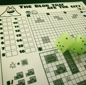 The Blob that Ate the City board game cover