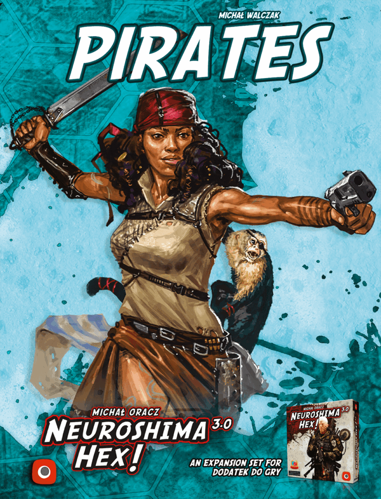 Neuroshima Hex! 3.0: Pirates board game cover