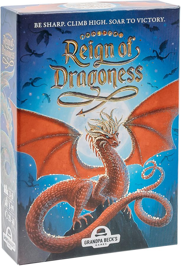 Reign of Dragoness board game cover